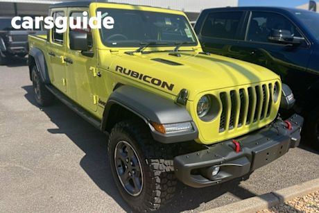 Green 2023 Jeep Gladiator Dual Cab Utility Rubicon (4X4)
