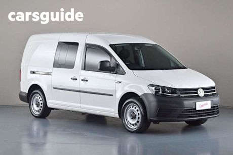 White 2020 Volkswagen Caddy Van Maxi Crewvan TSI220