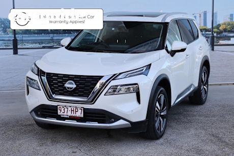 White 2023 Nissan X-Trail Wagon TI (4WD)