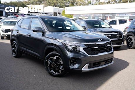 Grey 2025 Kia Seltos Wagon Sport+ (awd)