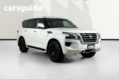 White 2021 Nissan Patrol Wagon TI (4X4)