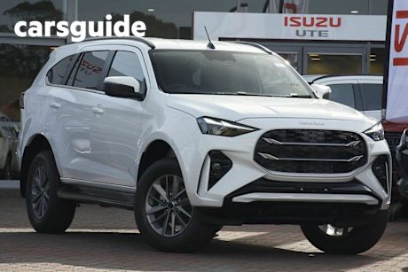 White 2025 Isuzu MU-X Wagon LS-U (4X4)