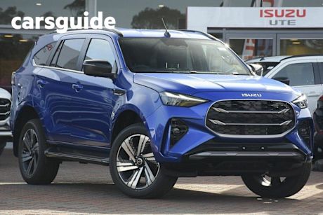 Blue 2025 Isuzu MU-X Wagon LS-T (4X4)