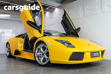 Yellow 2006 Lamborghini Murcielago Coupe