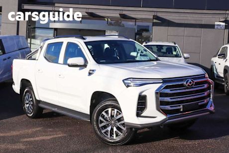 White 2024 LDV T60 Double Cab Utility MAX PRO (4X4)
