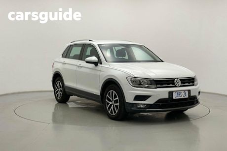White 2018 Volkswagen Tiguan Wagon 132 TSI Comfortline