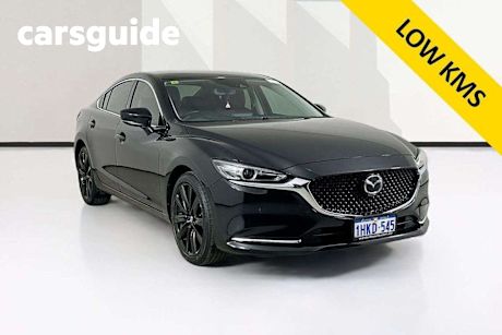 Black 2021 Mazda 6 Sedan GT SP