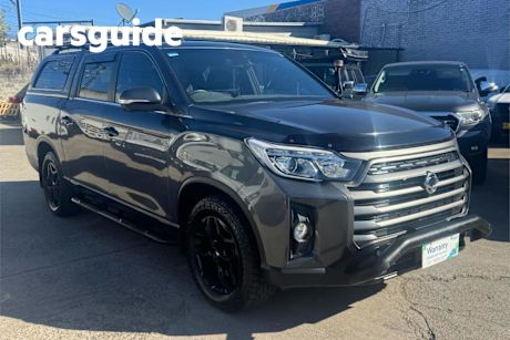 Grey 2022 Ssangyong Musso XLV Crew Cab Pickup Ultimate