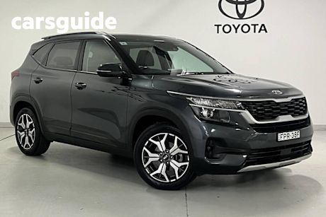 Grey 2020 Kia Seltos Wagon Sport+ (fwd)
