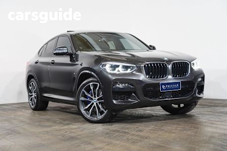 Grey 2020 BMW X4 Coupe Xdrive30I M Sport