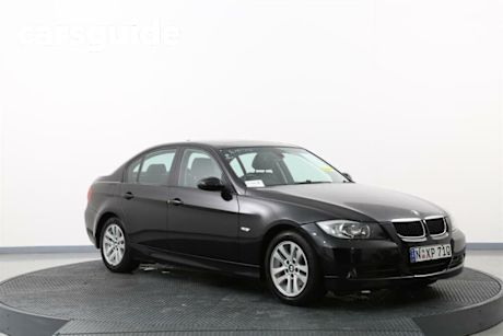 Black 2006 BMW E46 Sedan 20i EXECUTIVE