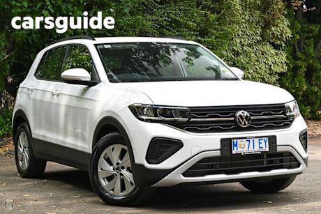 White 2024 Volkswagen T-Cross Wagon 85TFI Life