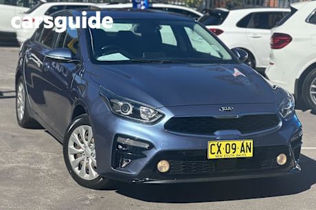Blue 2020 Kia Cerato Sedan S