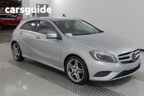 Blue 2014 Mercedes-Benz A200 Hatchback CDI