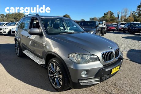 Grey 2009 BMW X5 Wagon Xdrive 30D