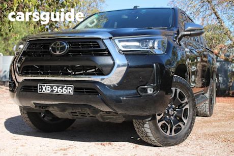 Black 2021 Toyota Hilux Double Cab Pick Up SR5 (4X4)