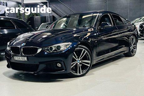 Blue 2016 BMW 428I Coupe Gran Coupe Modern Line
