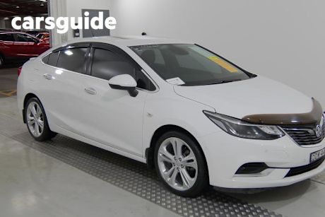White 2018 Holden Astra Sedan LTZ