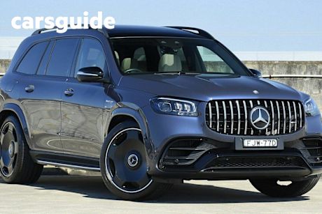 Blue 2024 Mercedes-Benz GLS63 Wagon 4Matic+