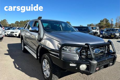 Silver 2019 Ford Ranger Double Cab Pick Up XLT 3.2 (4X4)