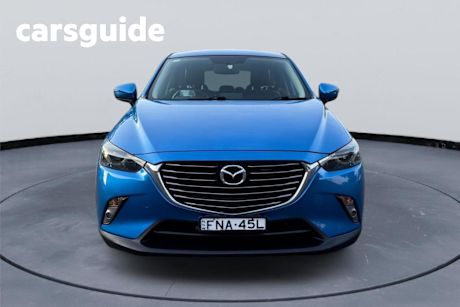 Blue 2015 Mazda CX-3 Wagon S Touring (fwd)