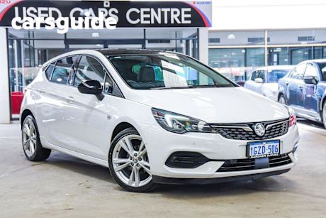 White 2020 Holden Astra Hatchback RS-V