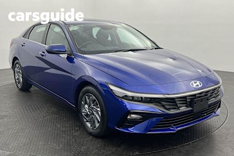 Blue 2025 Hyundai I30 Sedan