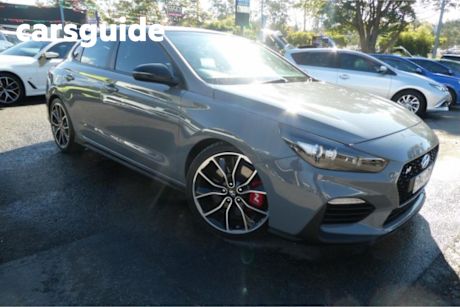Grey 2020 Hyundai I30 Fastback N Performance LUX