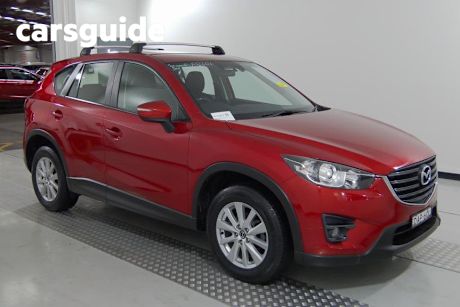 Red 2015 Mazda CX-5 Wagon Maxx Sport (4X4)
