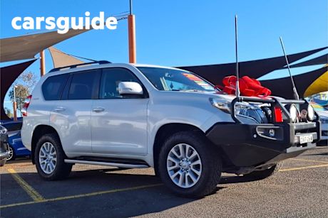 White 2015 Toyota Landcruiser Prado Wagon VX (4X4)