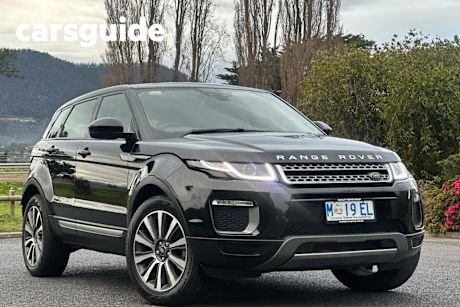 Black 2016 Land Rover Range Rover Evoque Wagon TD4 180 HSE