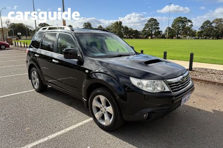 Black 2009 Subaru Forester Wagon Xt Premium