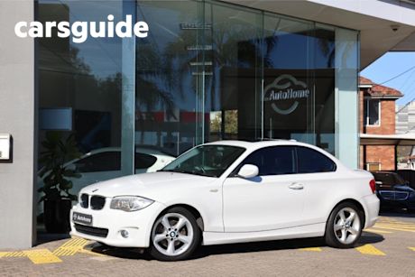 White 2013 BMW 120I Coupe