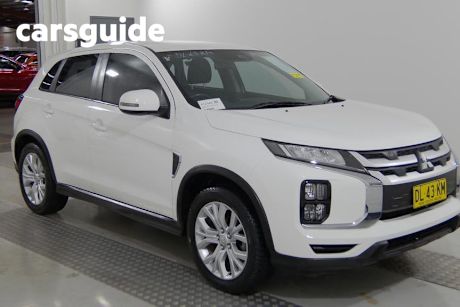 White 2019 Mitsubishi ASX Wagon ES Adas ( 2WD)