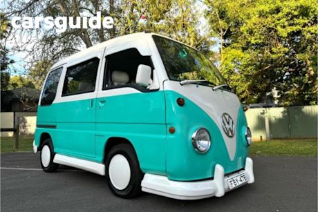 Blue 1997 Subaru Sambar Commercial VW Clone VW Kombi Clone
