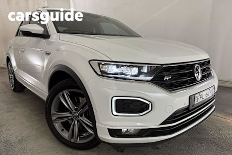 White 2021 Volkswagen T-ROC Wagon 140TSI Sport