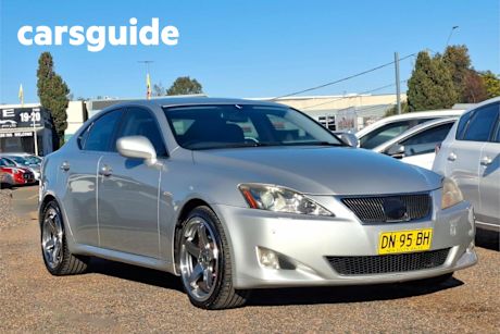 Silver 2007 Lexus IS250 Sedan Sports Luxury