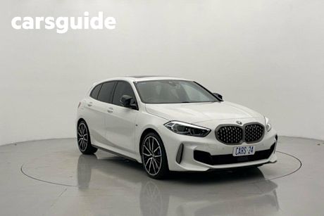 White 2021 BMW M135I Hatchback Xdrive