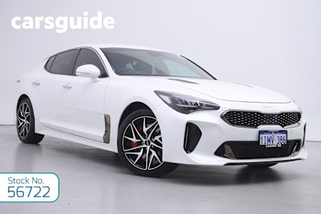 White 2022 Kia Stinger Sedan 330S