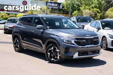 Grey 2025 Kia Seltos Wagon Sport+ (fwd)