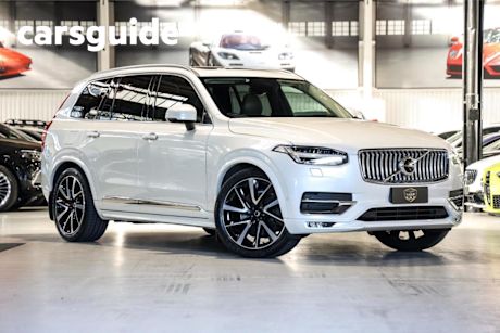 White 2021 Volvo XC90 Wagon T6 Inscription (awd)
