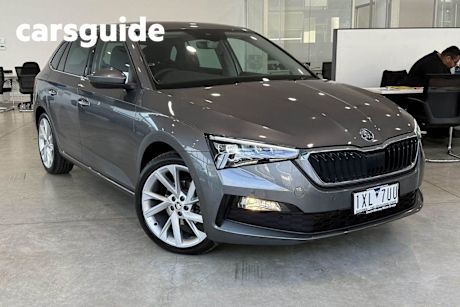 Grey 2022 Skoda Scala Hatchback Signature 110TSI