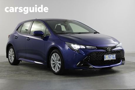 Blue 2022 Toyota Corolla Hatchback Ascent Sport + Convenience PK