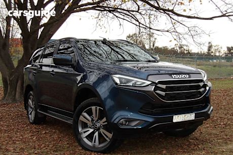 Blue 2024 Isuzu MU-X Wagon LS-T (4X4)