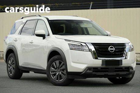 White 2024 Nissan Pathfinder Wagon ST-L (2WD)
