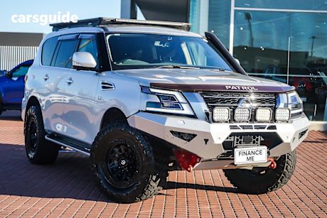Silver 2020 Nissan Patrol Wagon TI (4X4)