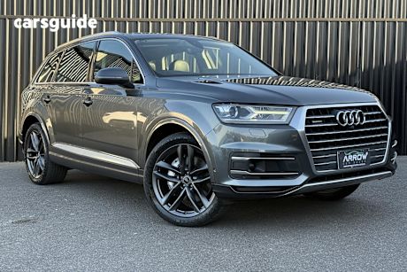 Grey 2016 Audi Q7 Wagon 3.0 TDI Quattro