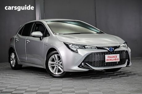 Silver 2022 Toyota Corolla Hatchback SX Hybrid