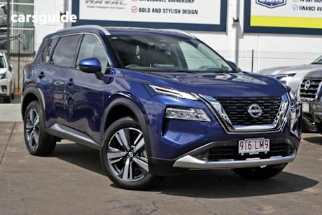 Blue 2024 Nissan X-Trail Wagon TI (4WD)