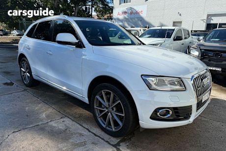 White 2016 Audi Q5 Wagon 3.0 TDI Quattro